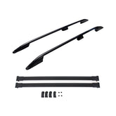 Renault Trafic - Vauxhall Vivaro 2014 On - Swb Black Roof Bars And Cross Bars Set